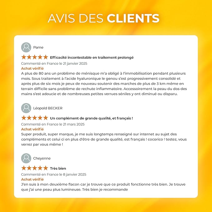 ACIDE HYALURONIQUE - Avec Collagène Marin - 100% Pur - Riche en Vitamines A & C - Anti Rides, Anti Age & Articulations - Agit en Profondeur - 60 Gélules Vegan - Nutrimea