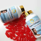 Super collagène acide hyaluronique poudre lot cheveux collagène capsule blanchissant la peau surabondance athion capsules