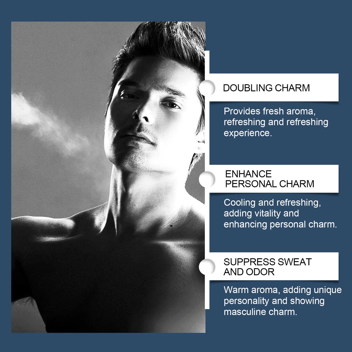 Phéromone hommes parfum longue durée parfum flirt charmant Glamour Sexy parfum attirer les femmes Cologne rencontres parfum Spray