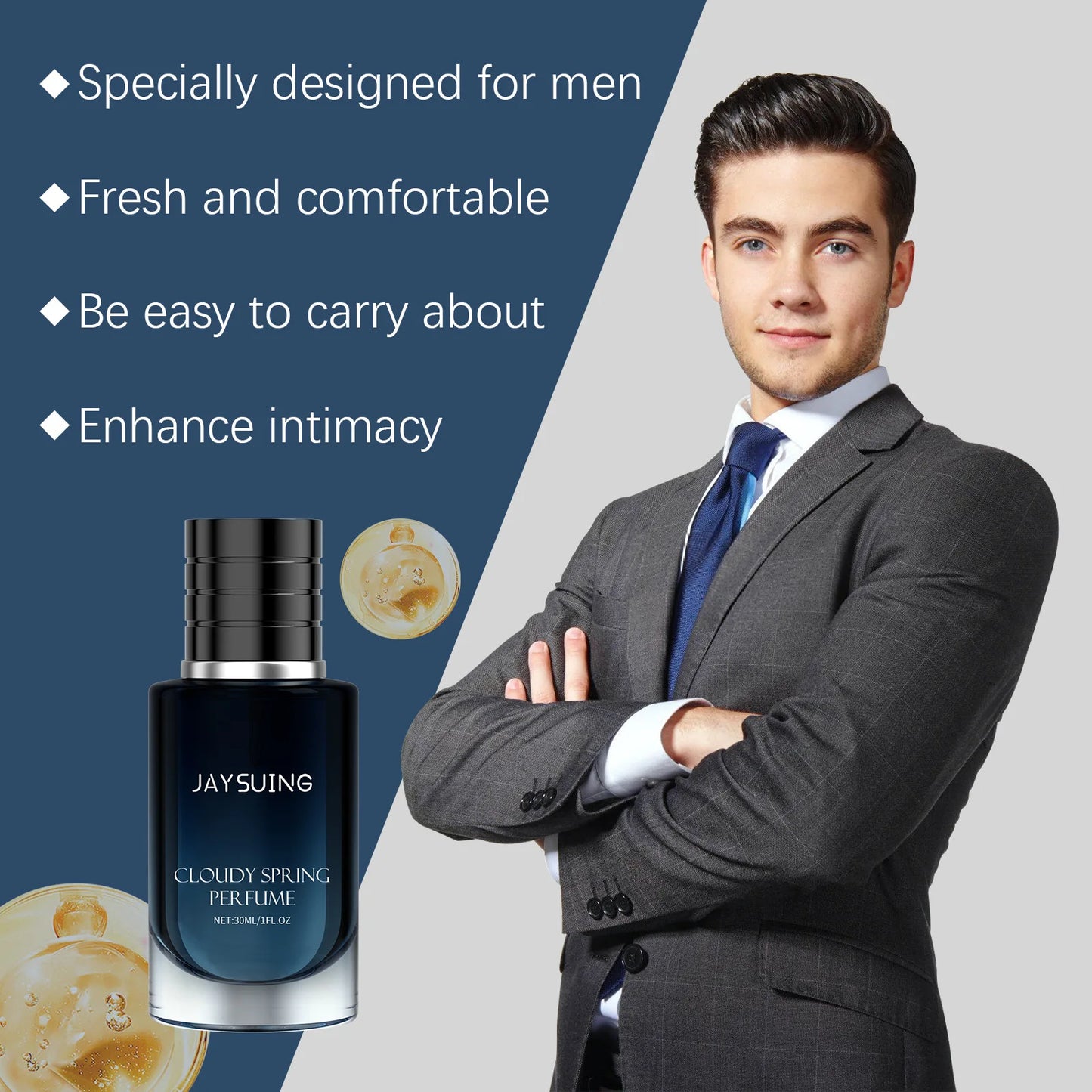 Phéromone hommes parfum longue durée parfum flirt charmant Glamour Sexy parfum attirer les femmes Cologne rencontres parfum Spray