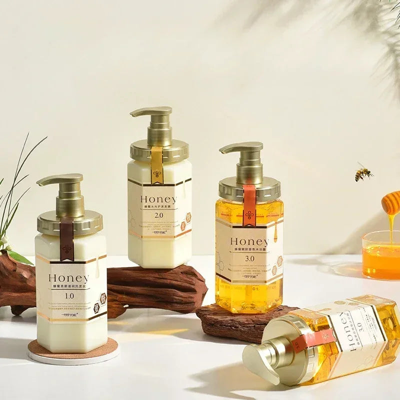 Huile revitalisante nourrissante pour cheveux abîmés, amélioration des boucles, shampoing de bain à la menthe, doux et nutritif