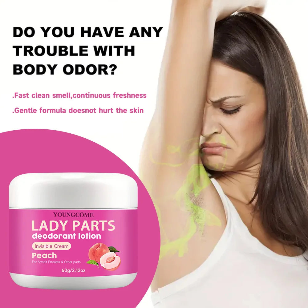 Lotion déodorante pêche vanille pour femmes, atmosphère ambigueuse, parfum longue durée, soins pour la peau, parfum de Fruits multiples, passionnant