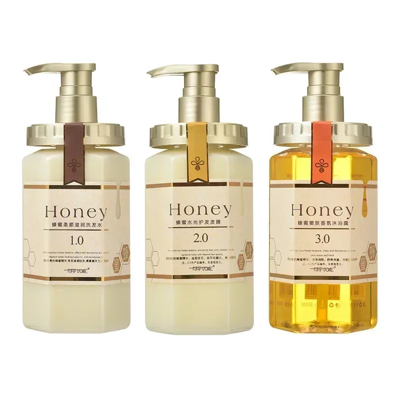 Huile revitalisante nourrissante pour cheveux abîmés, amélioration des boucles, shampoing de bain à la menthe, doux et nutritif