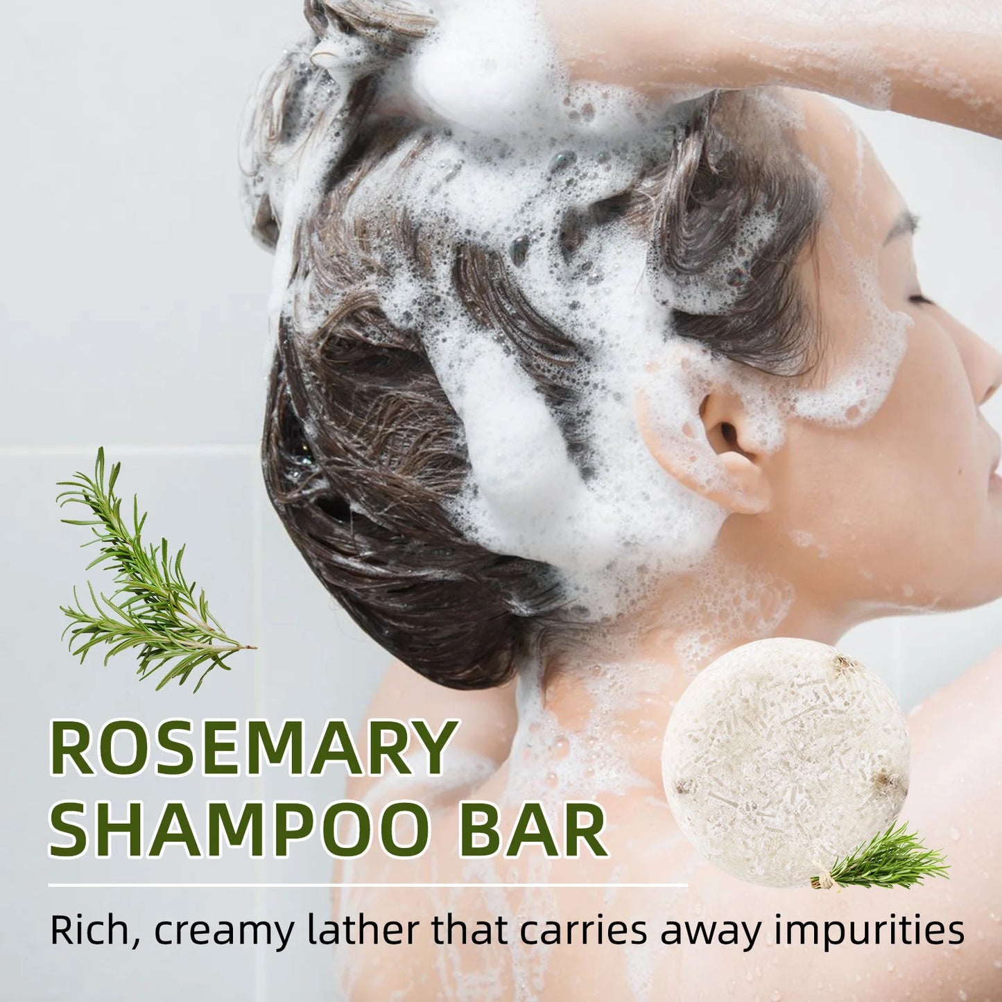 Shampoing savon traité à froid lissant nourrissant Anti-pelliculaire cheveux naturels shampooing barre Pure plante cheveux shampooings soins capillaires