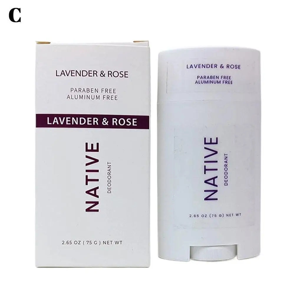 Déodorant corporel Anti-odeur, bâton déodorant naturel pour les aisselles, Application rafraîchissante, crème anti-transpirante, Portable, cadeaux sains