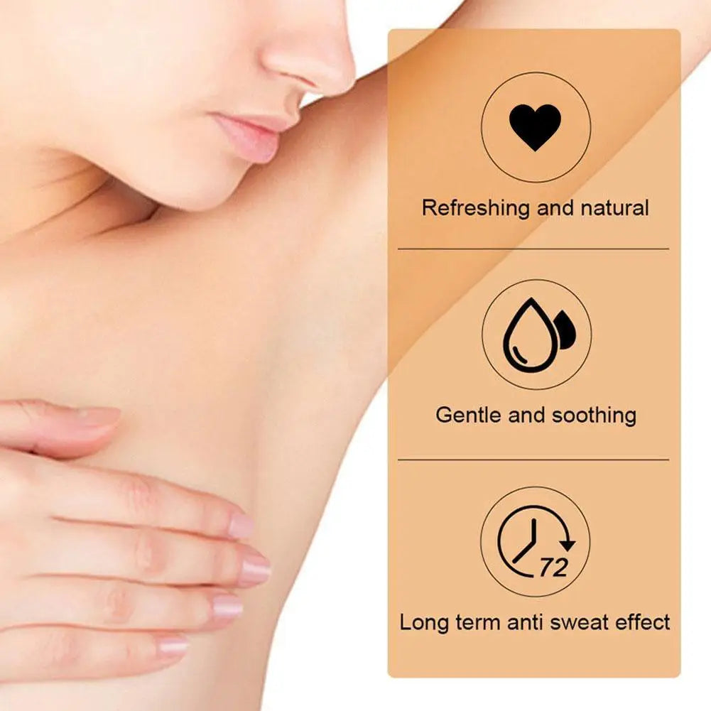 Déodorant corporel Anti-odeur, bâton déodorant naturel pour les aisselles, Application rafraîchissante, crème anti-transpirante, Portable, cadeaux sains