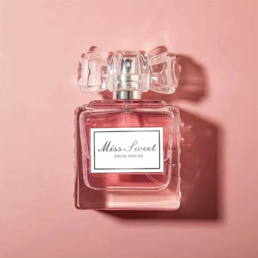 50ML 1.7FL.OZ Parfums longue durée pour femmes Notes florales romantiques Eau de Parfum pêche bergamote Rose Patchouli Parfum