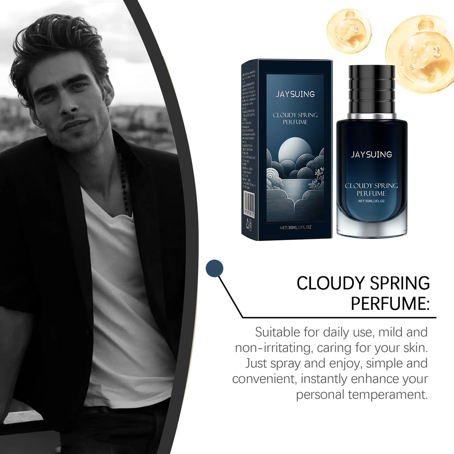 Phéromone hommes parfum longue durée parfum flirt charmant Glamour Sexy parfum attirer les femmes Cologne rencontres parfum Spray