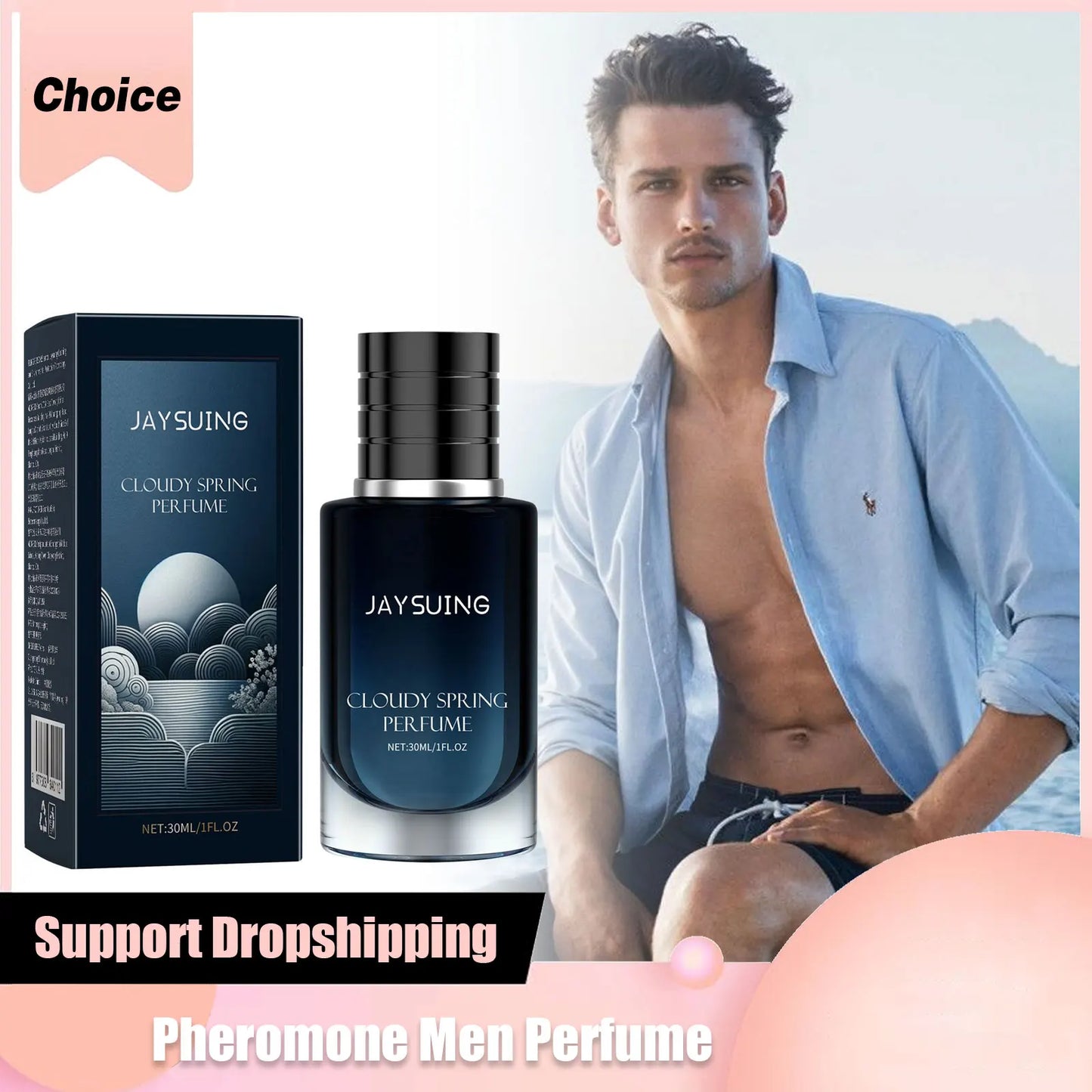 Phéromone hommes parfum longue durée parfum flirt charmant Glamour Sexy parfum attirer les femmes Cologne rencontres parfum Spray