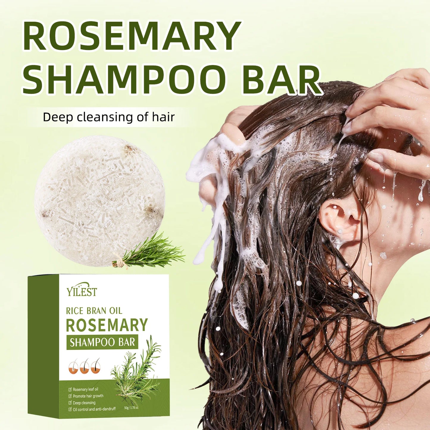Shampoing savon traité à froid lissant nourrissant Anti-pelliculaire cheveux naturels shampooing barre Pure plante cheveux shampooings soins capillaires