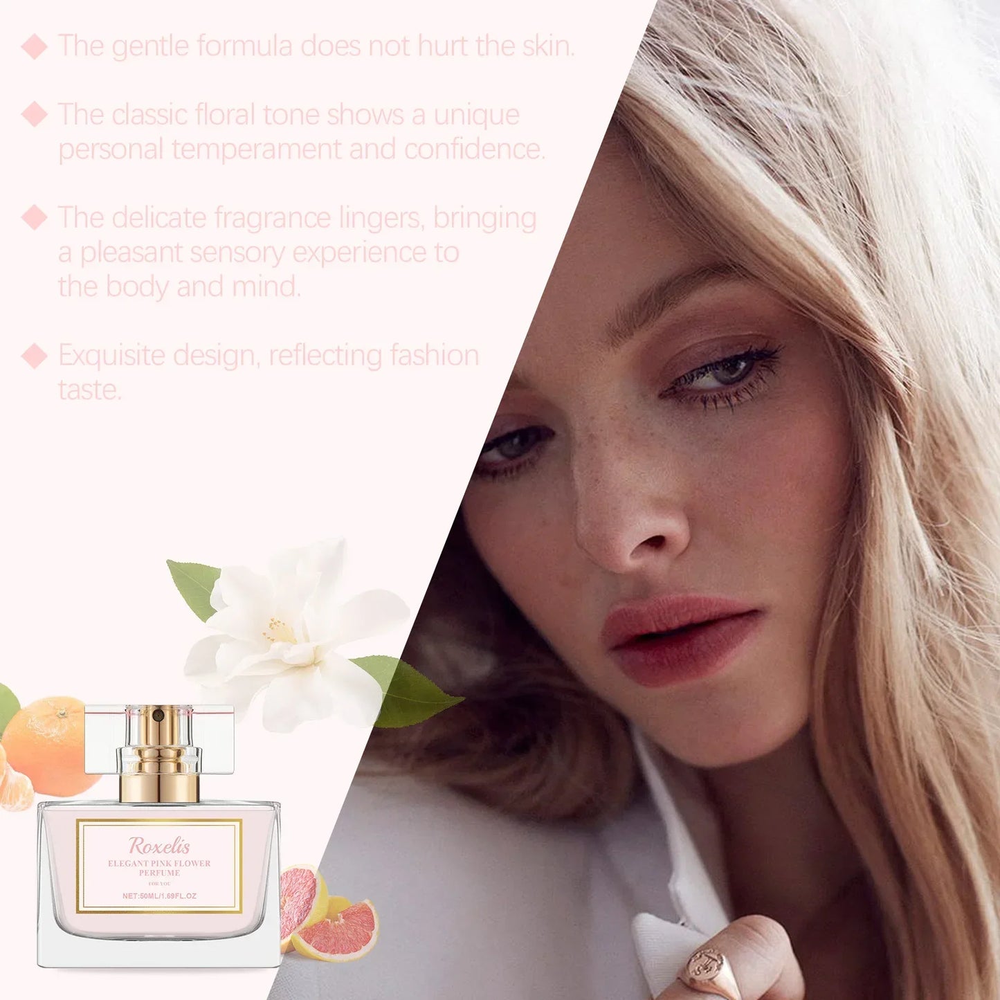 Sexuellement parfumé pour femme, parfum floral aromatique, dissolvant d'odeurs, parfum d'attraction, parfum 4.2, parfum corporel portable pour les rencontres