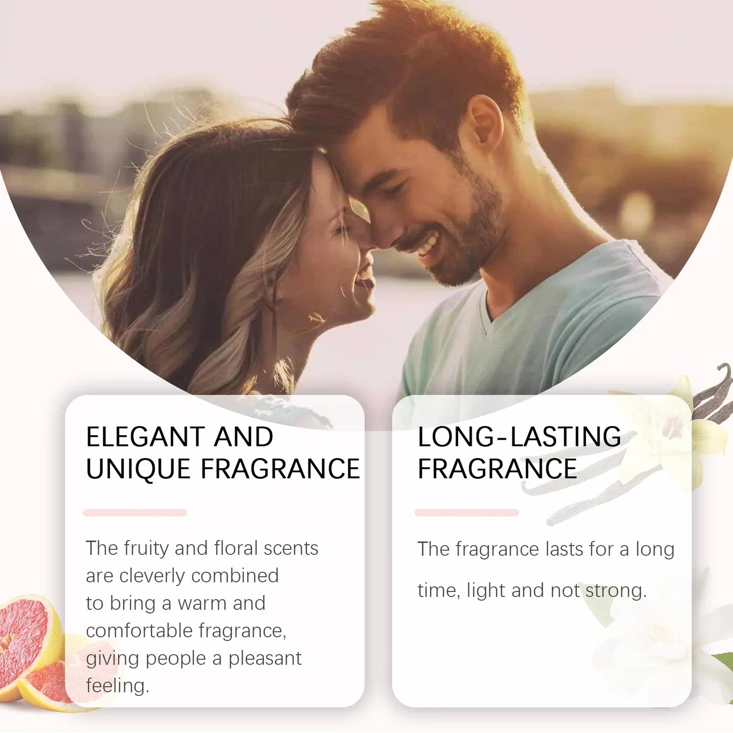 Sexuellement parfumé pour femme, parfum floral aromatique, dissolvant d'odeurs, parfum d'attraction, parfum 4.2, parfum corporel portable pour les rencontres