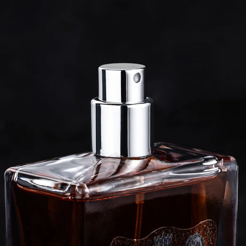 Parfum de marque pour hommes, Spray de Parfum en bois de santal Oud, Eau de Parfum longue durée avec phéromones romantiques, attire le cadeau pour femmes