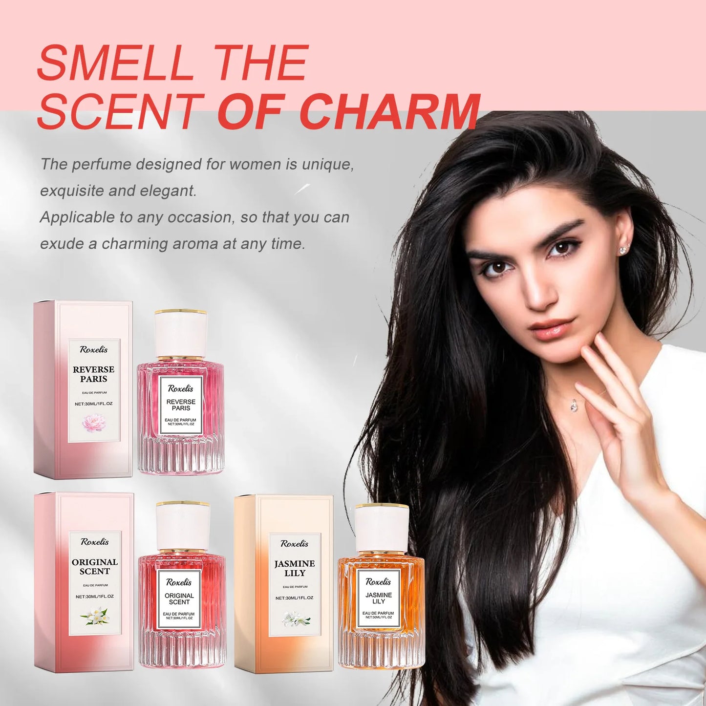 Parfum Floral phéromone parfums jasmin pivoine parfum longue durée parfum sexe attirer flirt parfums unisexe Eau De Parfum
