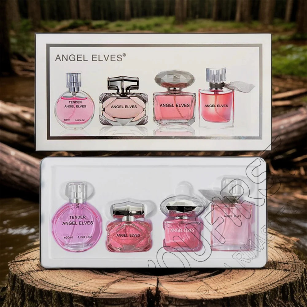 Coffret cadeau 4 pièces ensemble Parfum femmes 120ml Club De Nuit parfums De Mujer Parfum durable Parfum Femme Floral fruité parfum Spray