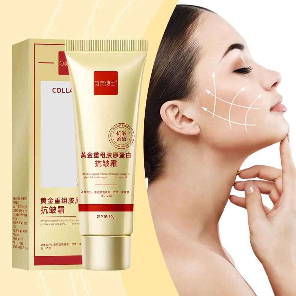 Crème anti-déformable et raffermissante pour la peau, douce, nourrissante, lissante, ridules, hydratante