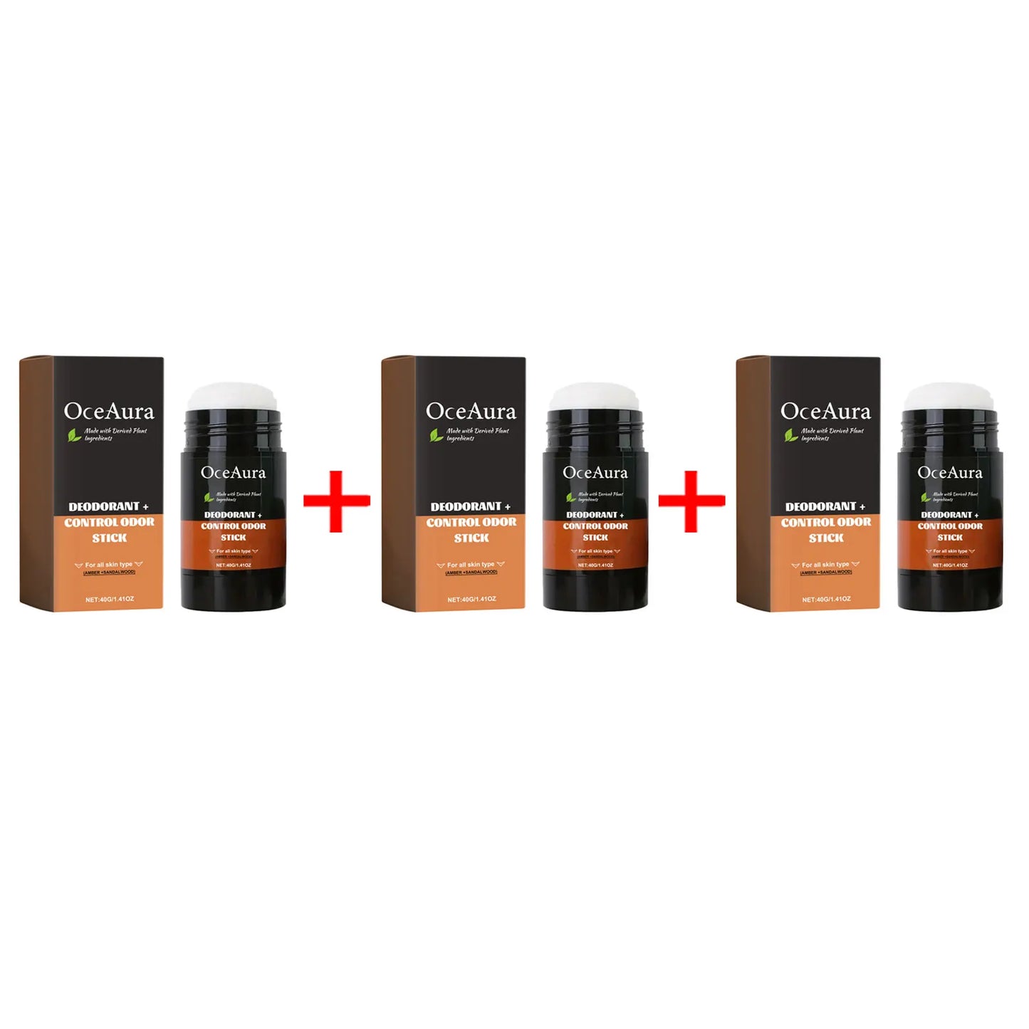Bâton déodorant anti-transpirant en bois de santal ambre naturel, parfum durable, rafraîchissant, odeur du corps des aisselles, baume dissolvant d'odeurs de sueur