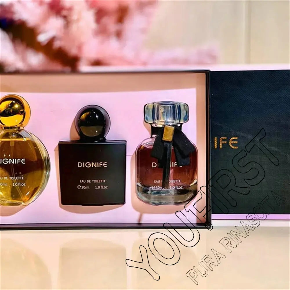 Sexuellement floral fruité pour femme, parfum pour femme, spray corporel, nouilles, coffret cadeau, original, haute qualité, 90ml, 3 pièces