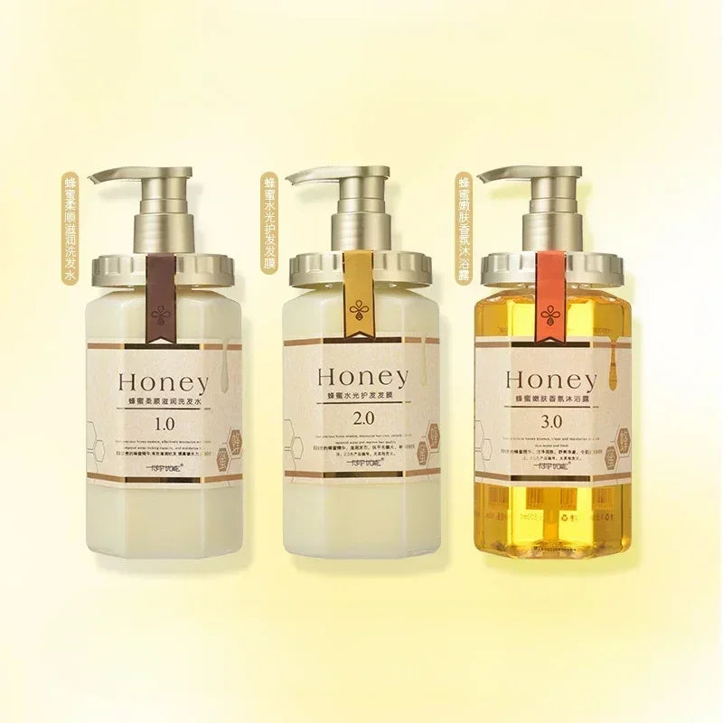 Huile revitalisante nourrissante pour cheveux abîmés, amélioration des boucles, shampoing de bain à la menthe, doux et nutritif