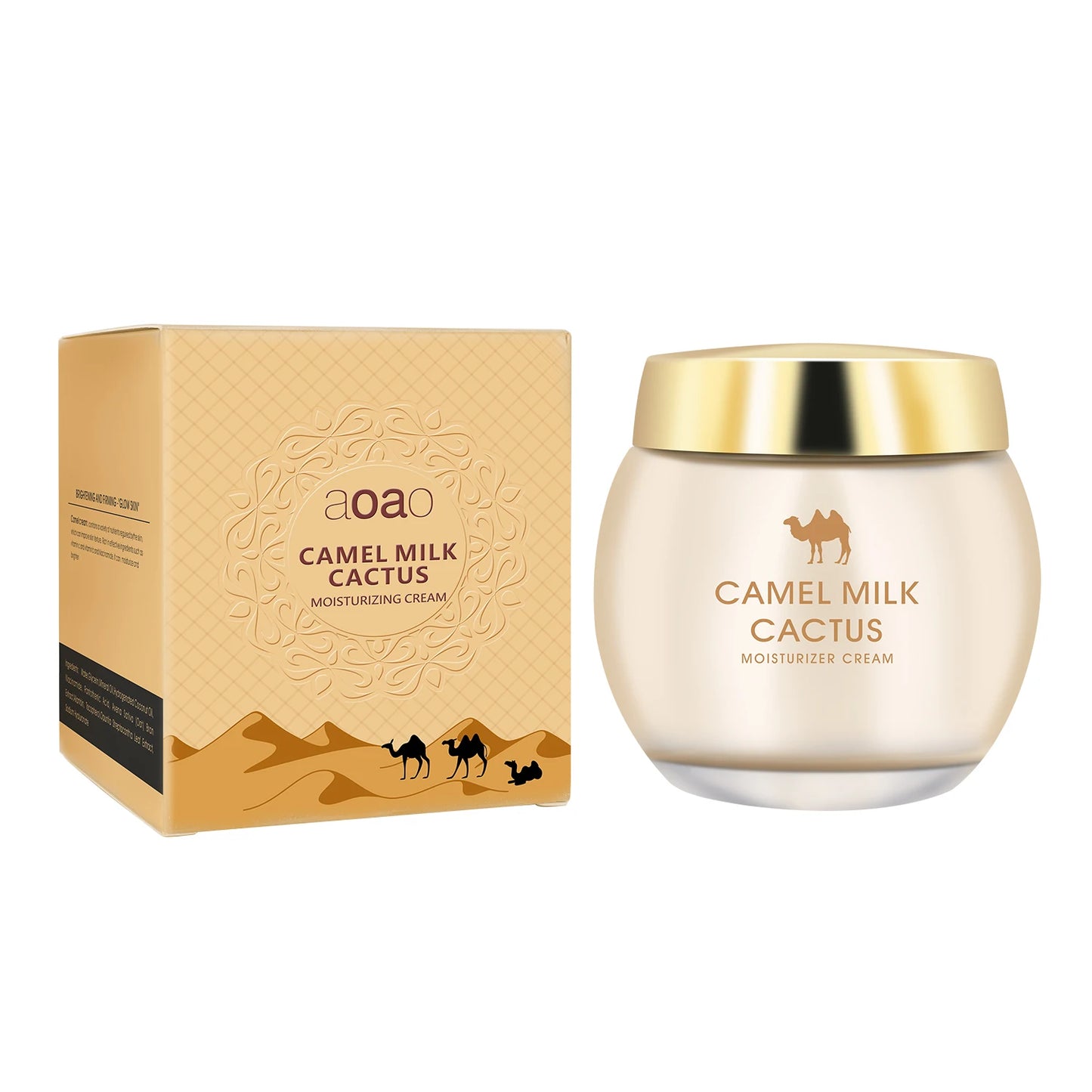 Crème Miracle hydratante au lait de chameau, 130g, raffermit et nourrit la peau, hydratant tout-en-un