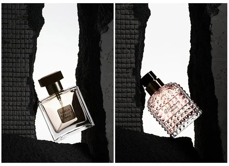 Coffret cadeau de parfum frais et durable pour femme, parfum floral végétal, parfum frais, original, 105ml, ensemble de 4 pièces