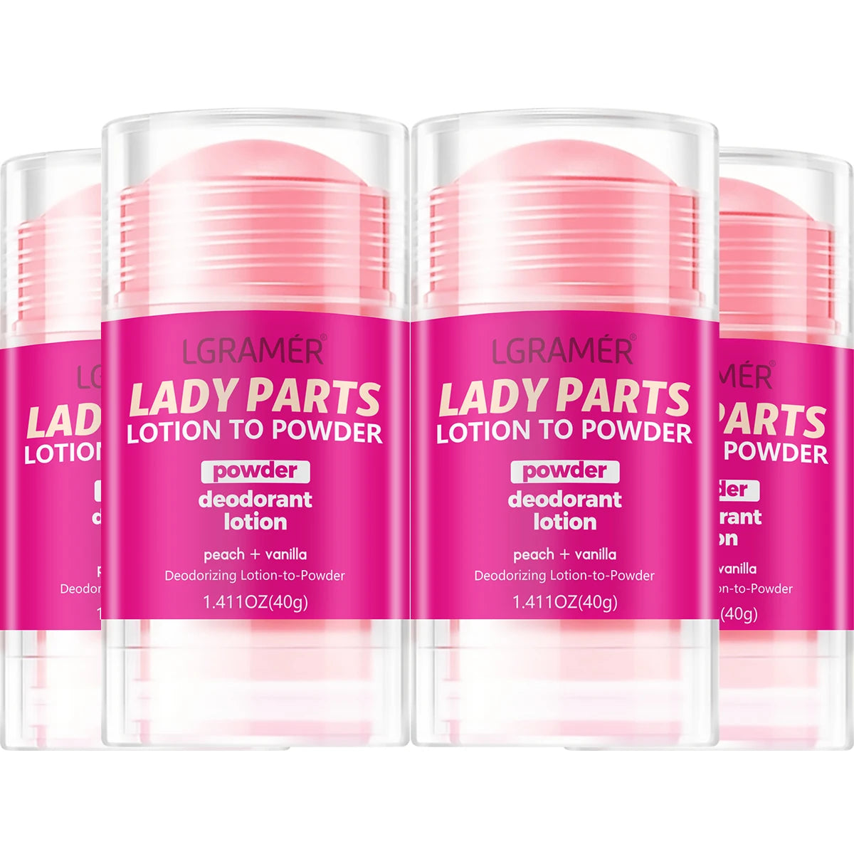 Dissolvant d'odeurs corporelles, bâton anti-transpirant, déodorant pêche, élimination des aisselles pour femmes et hommes, bâton déodorant miel pêche 40g