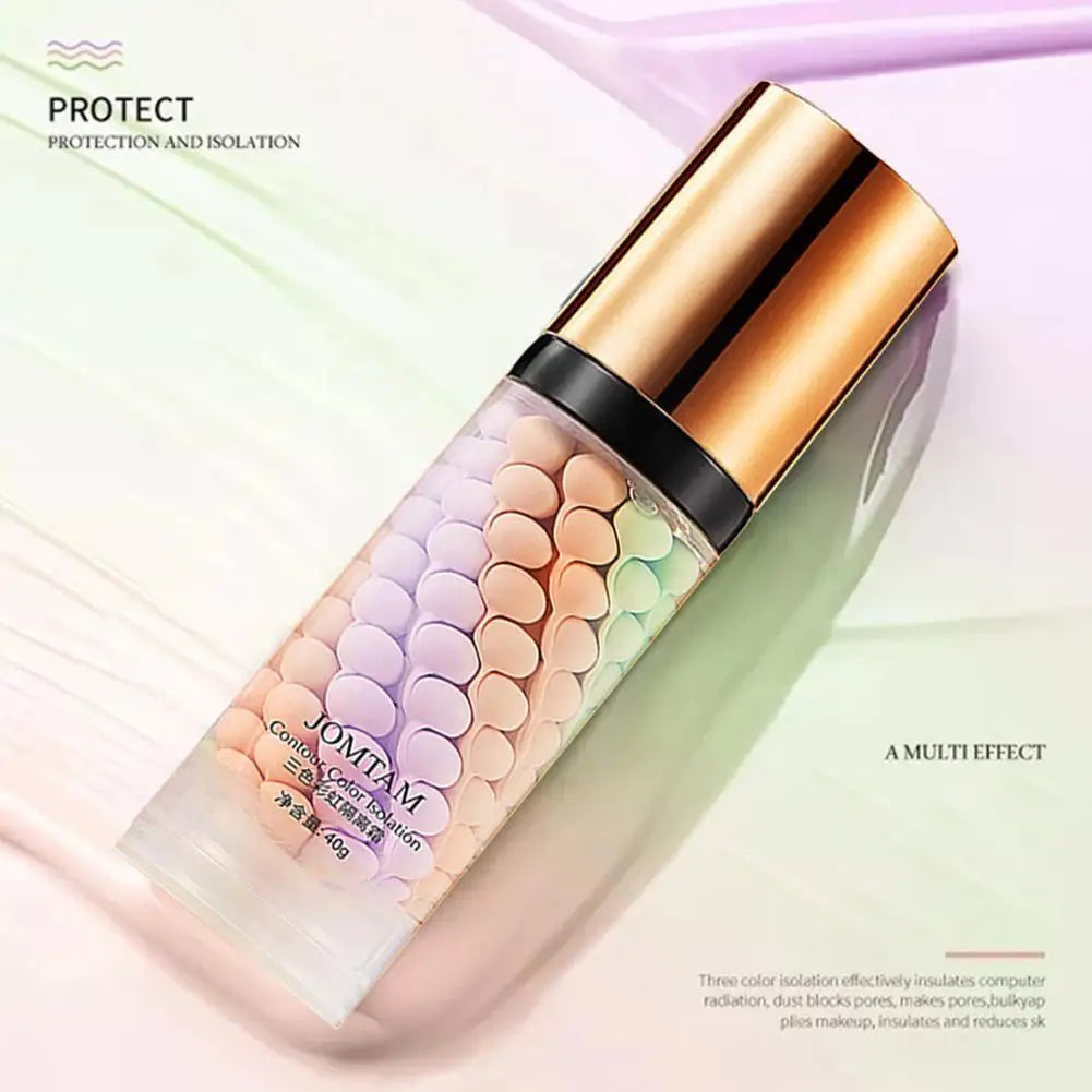 Contour document Jomtam-lor-Crème de maquillage imperméable, base naturelle, fond de teint, accessoires de maquillage, 40g