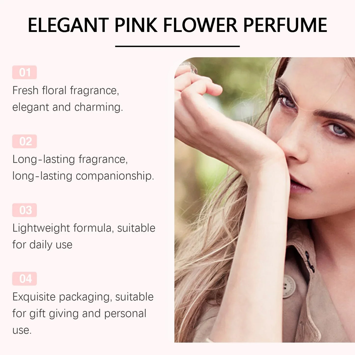 Sexuellement parfumé pour femme, parfum floral aromatique, dissolvant d'odeurs, parfum d'attraction, parfum 4.2, parfum corporel portable pour les rencontres