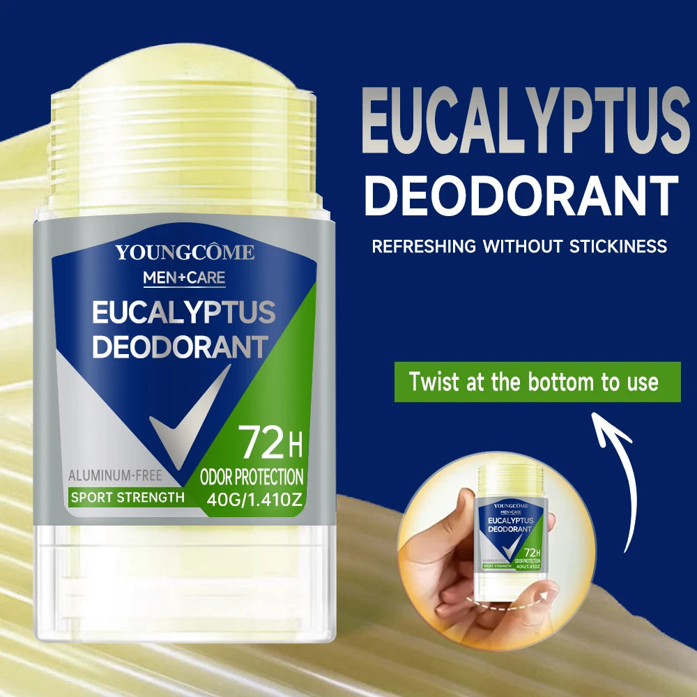 Déodorant pour hommes, bouteille à rouler, réduit la transpiration, dissolvant d'odeurs, aisselles, corps, bâton déodorant, séchage rapide, durable, rafraîchissant Portable