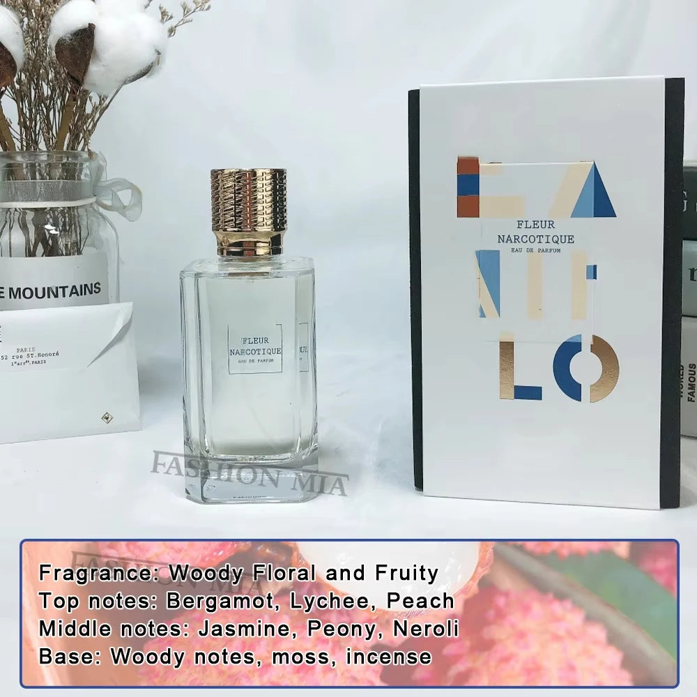 100ml marque hommes femmes Parfum neutre Parfum Eau De Parfum longue durée Woody Floral phéromone Cologne parfum