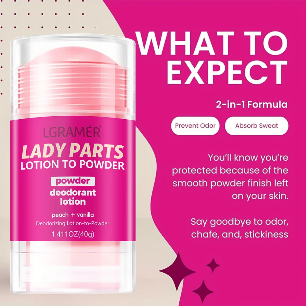 Dissolvant d'odeurs corporelles, bâton anti-transpirant, déodorant pêche, élimination des aisselles pour femmes et hommes, bâton déodorant miel pêche 40g