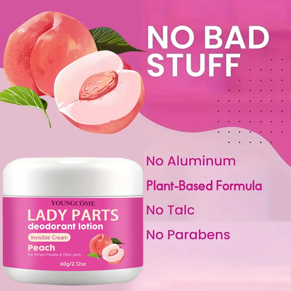 Lotion déodorante pêche vanille pour femmes, atmosphère ambigueuse, parfum longue durée, soins pour la peau, parfum de Fruits multiples, passionnant