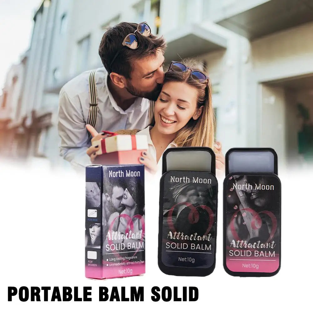 Baume de parfum au phéromone pour femmes et hommes, parfum Portable longue durée, déodorant, parfum de Cologne, baume de flirt