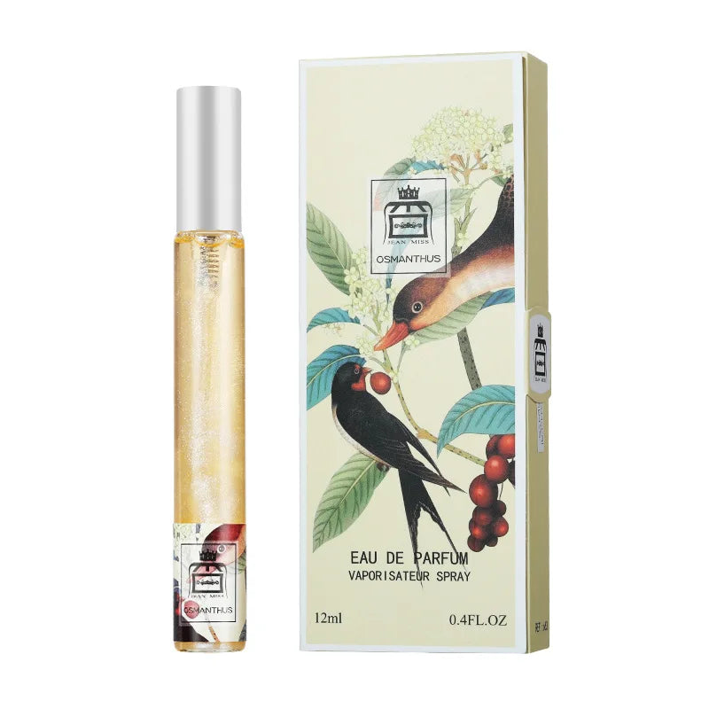 12ml JEAN MISS EAU DE PARFUM Légères Fleurs Rose Parfum Parfum Spray Corps pour Femmes Fille Exquis Portable Parfum Sexy