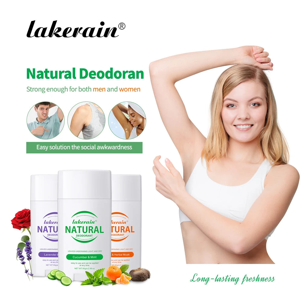 Bâton déodorant solide, baume de parfum solide, parfum frais longue durée, bâton déodorant pour maquillage femme et homme