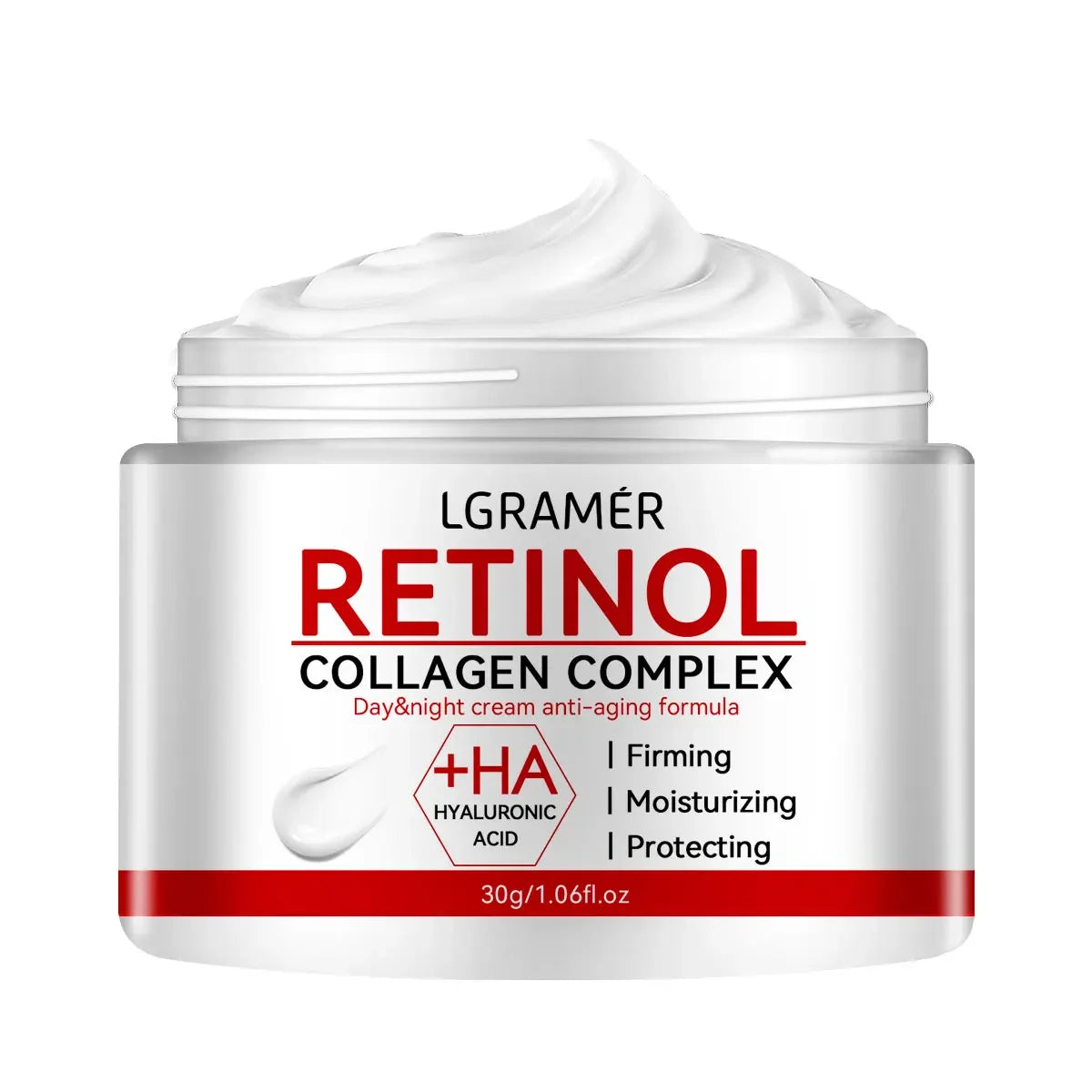 Crème raffermissante liftante au rétinol pour le visage, produit au collagène pour lisser les rides, hydratant, blanchissant, éclaircissant pour la peau