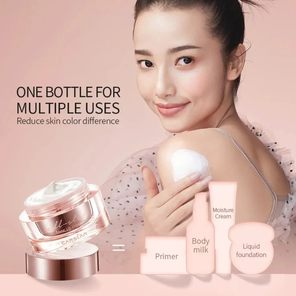 CARSLAN Tong-up crème visage fond de teint maquillage apprêt blanchissant robe crème hydratant humidité imperméable Rare beauté cosmétiques