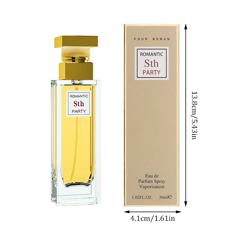 Parfum Rose 30ml longue durée frais fruité parfum Floral parfum haute qualité corps Spray Cologne lumière Eau De Parfum pour les femmes