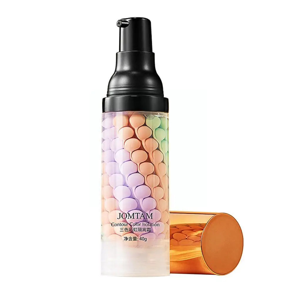 Contour document Jomtam-lor-Crème de maquillage imperméable, base naturelle, fond de teint, accessoires de maquillage, 40g