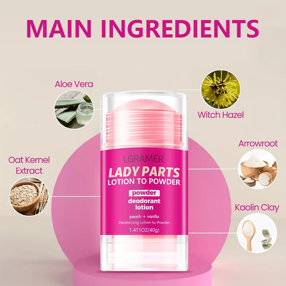 Dissolvant d'odeurs corporelles, bâton anti-transpirant, déodorant pêche, élimination des aisselles pour femmes et hommes, bâton déodorant miel pêche 40g