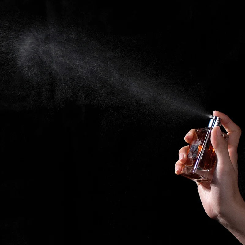 Parfum de marque pour hommes, Spray de Parfum en bois de santal Oud, Eau de Parfum longue durée avec phéromones romantiques, attire le cadeau pour femmes