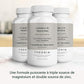 Complément alimentaire Complexe au Magnésium de Theonia à haute concentration 205 mg avec du zinc et de la vitamine D3 – Aide à la santé musculaire et osseuse - 60 gélules