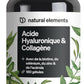 Collagene et Acide Hyaluronique – 180 gélules – Enrichi en Vitamine C, Biotine, Zinc & Sélénium – 1000mg de Collagène – Testé en Laboratoire, Hautement Dosé & Sans Additifs