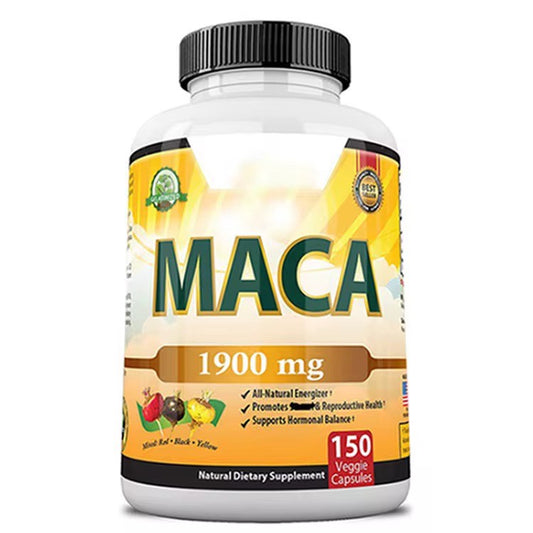 Capsules de racine de Maca 20000 mg Noir Rouge Jaune Couleur Commentaire Vital Utiliser des capsules de racine de Maca Adultes noirs similaires