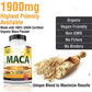 Capsules de racine de Maca 20000 mg Noir Rouge Jaune Couleur Commentaire Vital Utiliser des capsules de racine de Maca Adultes noirs similaires