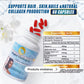 Super collagène acide hyaluronique poudre lot cheveux collagène capsule blanchissant la peau surabondance athion capsules