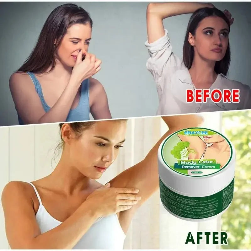 Crème anti-odeur corporelle pour les aisselles, mauvaise odeur, anti-transpiration, rafraîchissant, anti-sudorifique, arôme durable, déodorant, soins pour le corps