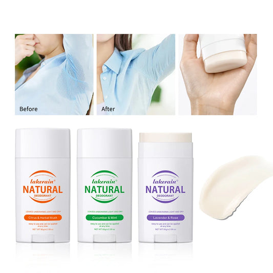 Bâton déodorant solide, baume de parfum solide, parfum frais longue durée, bâton déodorant pour maquillage femme et homme