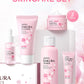 LAIKOU-Ensembles de soins de la peau Sakura, hydratant et réduisant les ridules, nettoyant les pores, produit coréen, ensemble de soins de la peau, 5 pièces