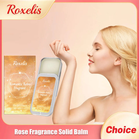 Baume solide au phéromone Rose pour femmes, parfum doux et durable, déodorant, pour attacher l'homme, améliore les baumes frais et portables pour le corps